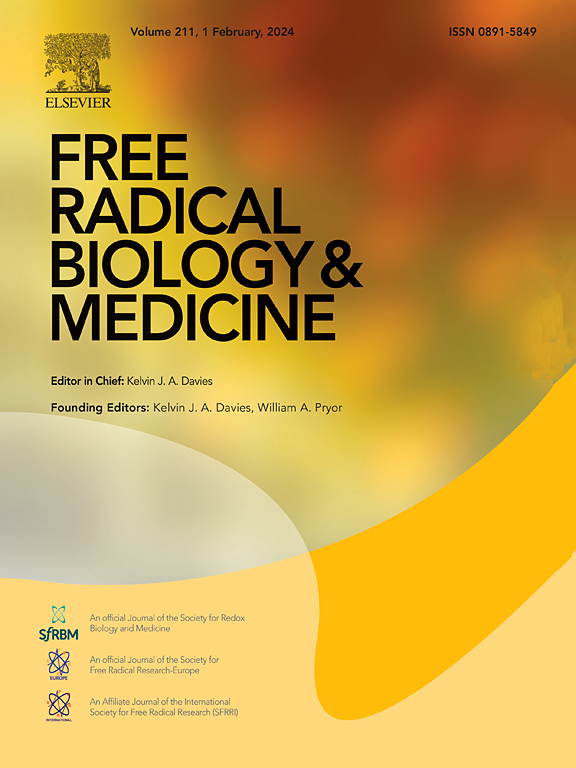 Go to journal home page - Free Radical Biology and Medicine